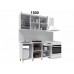 Кухня Диор 1500 без стекла
