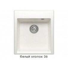 Мойка Polygran Argo-460 Белый хлопок 36