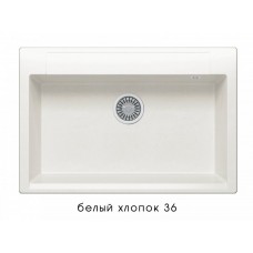 Мойка Polygran Argo-760 Белый хлопок 36