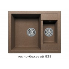 Кухонная мойка Tolero R-109 Темно-бежевый 823