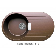 Кухонная мойка Tolero Loft TL780 Коричневый 817