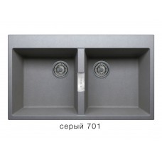 Кухонная мойка Tolero Loft TL862 Серый 701