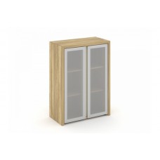 Шкаф средний широкий Corner COR.ST-2.4R Гикори Песочный/Ваниль