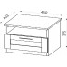 Тумба прикроватная с ящиком Классика
